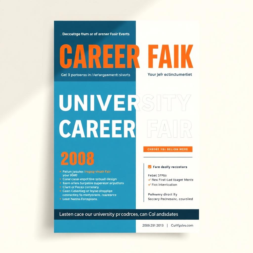 JWU Career Exploration Fair Flyer